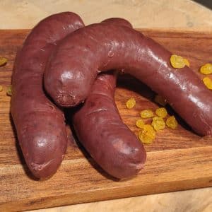 Boudin Noir sucré aux raisins - 300 grammes